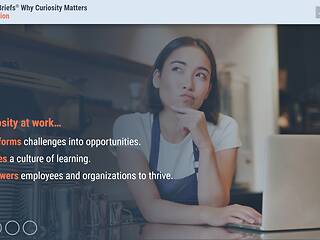 TrainingBriefs® Why Curiosity Matters